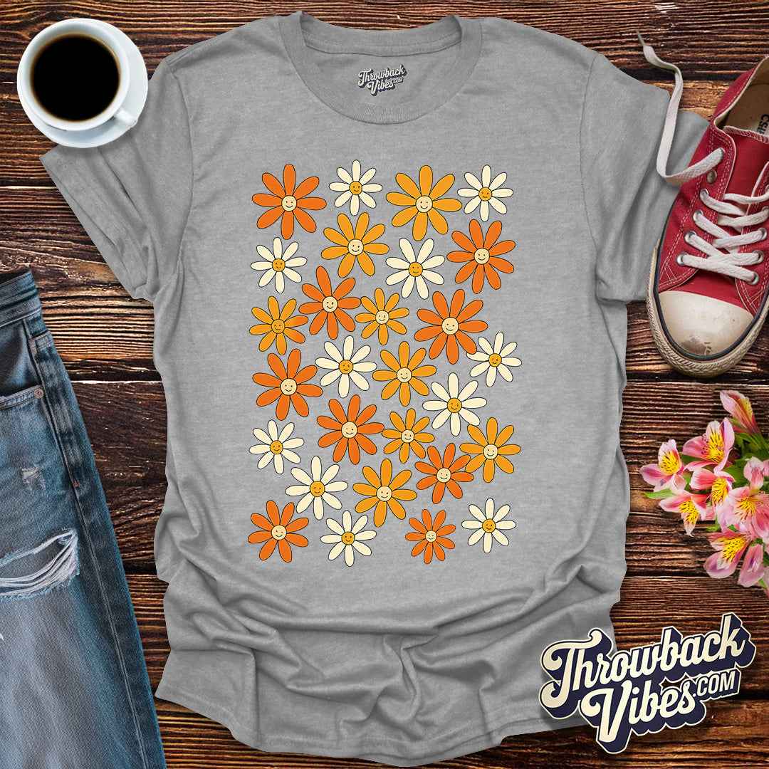 Smiley Daisies T-Shirt