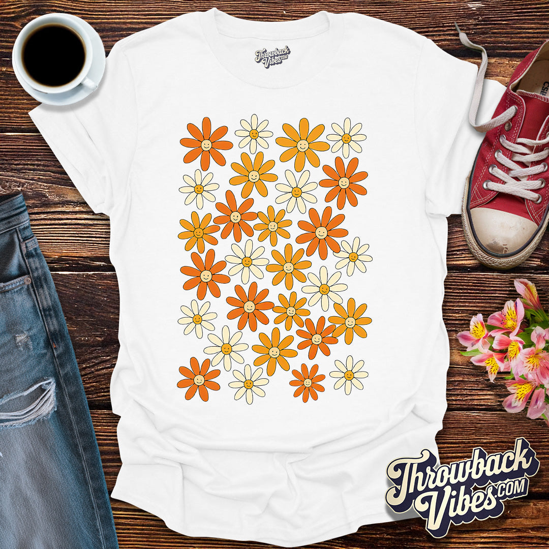 Smiley Daisies T-Shirt