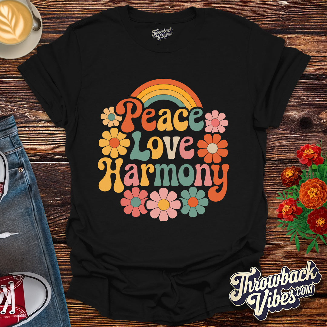 Peace, Love, Harmony T-Shirt