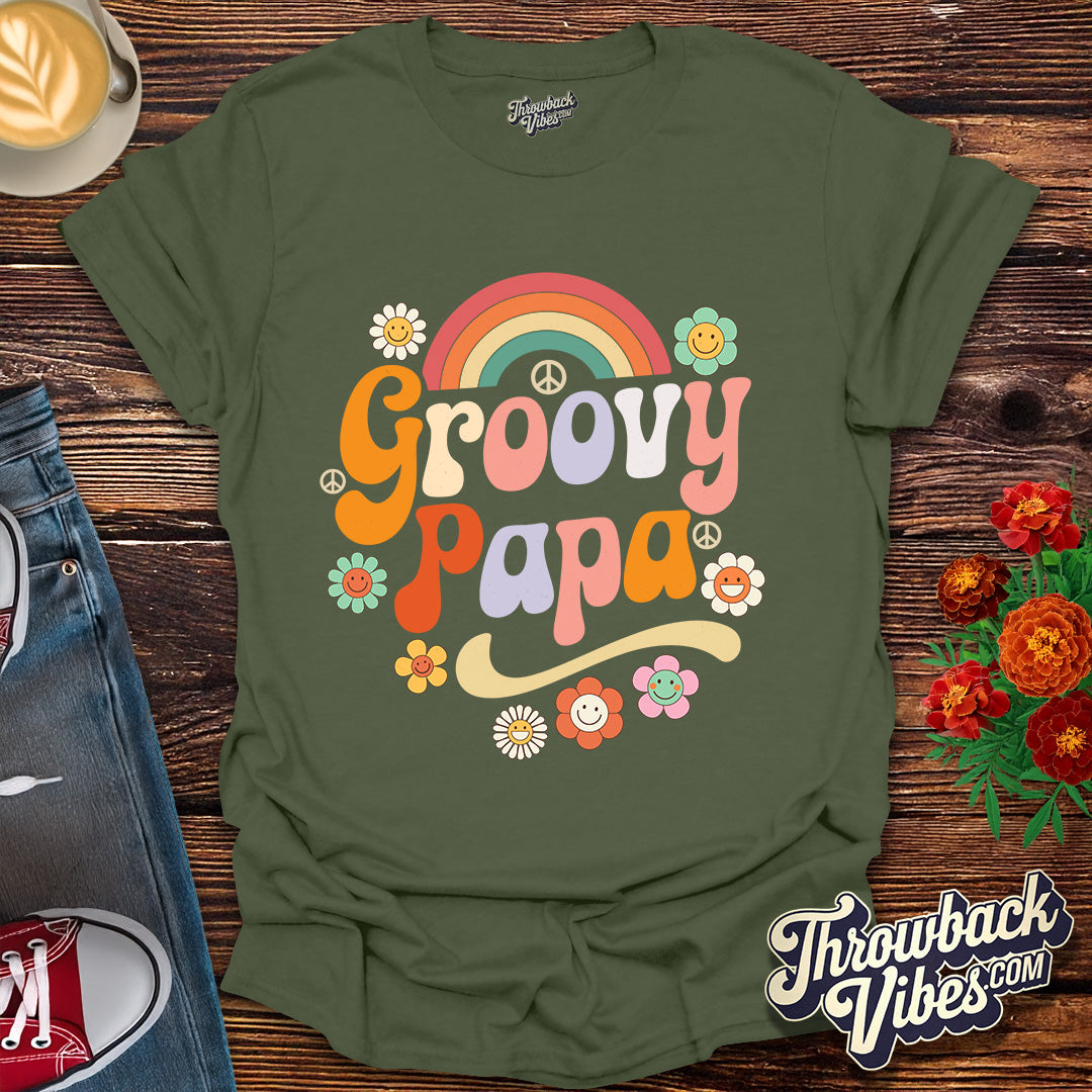 Groovy Papa T-Shirt