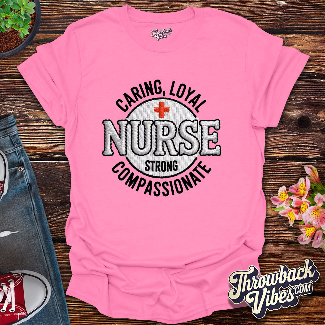 Classic Nurse Badge T-Shirt