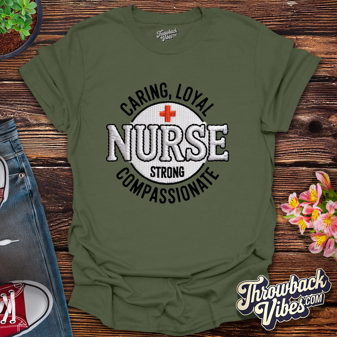 Classic Nurse Badge T-Shirt