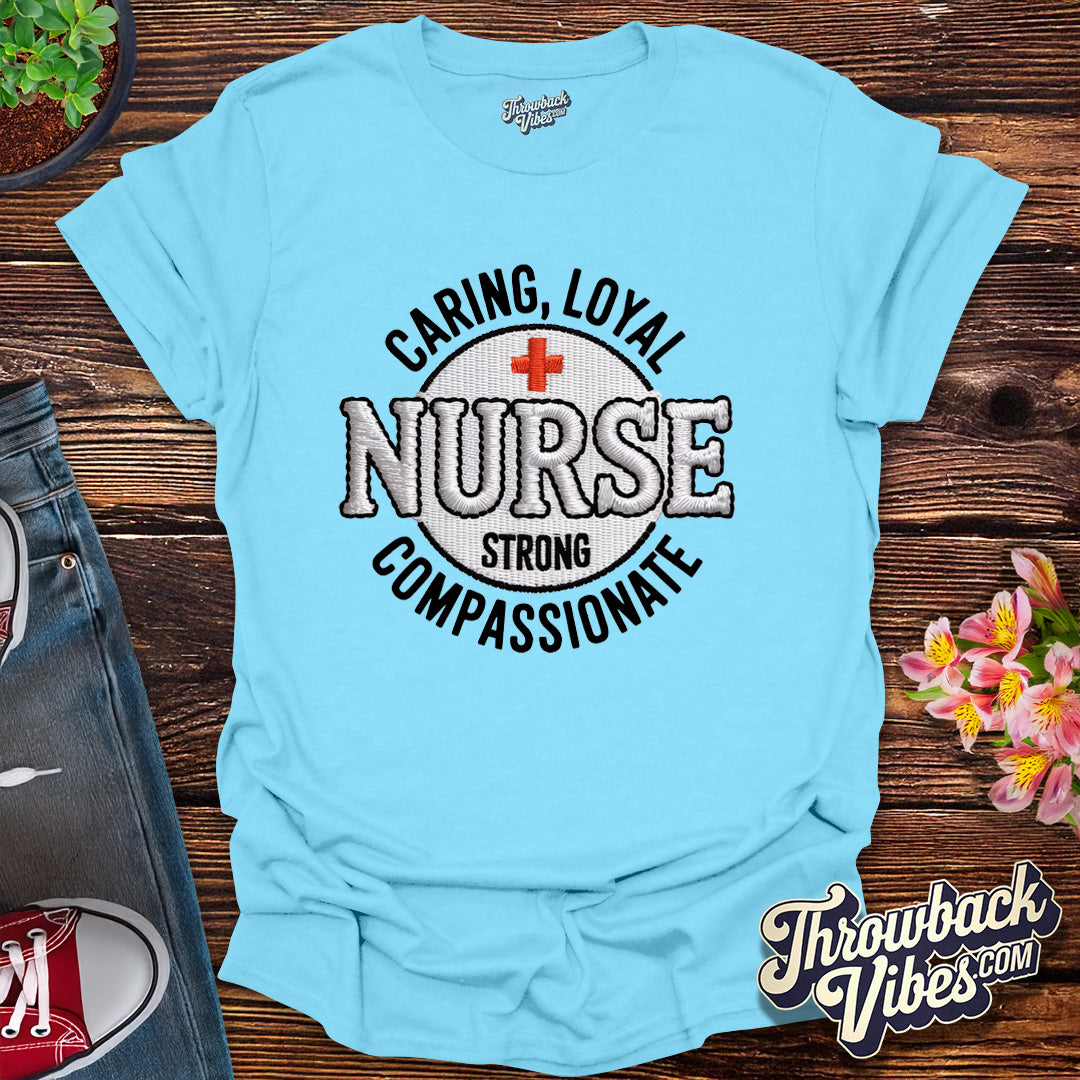 Classic Nurse Badge T-Shirt