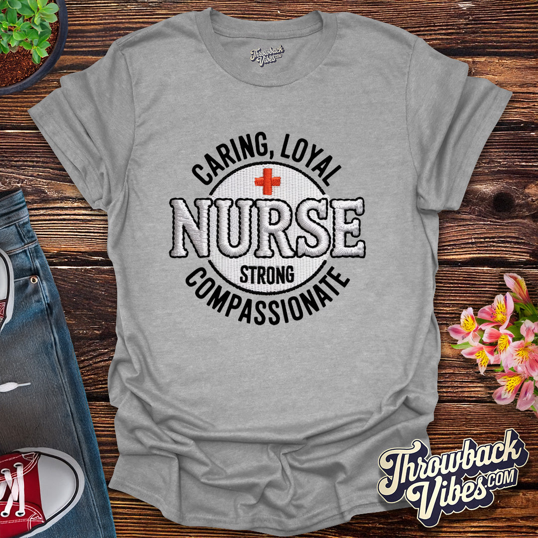 Classic Nurse Badge T-Shirt