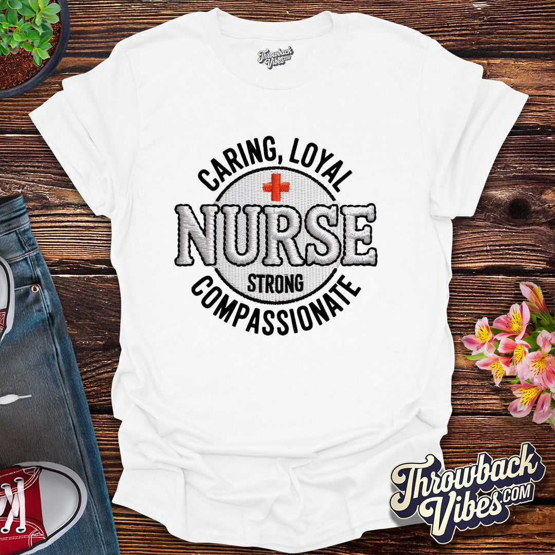 Classic Nurse Badge T-Shirt