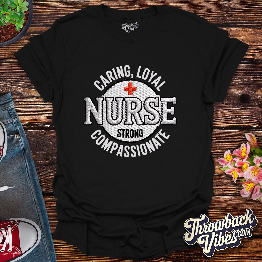 Classic Nurse Badge T-Shirt