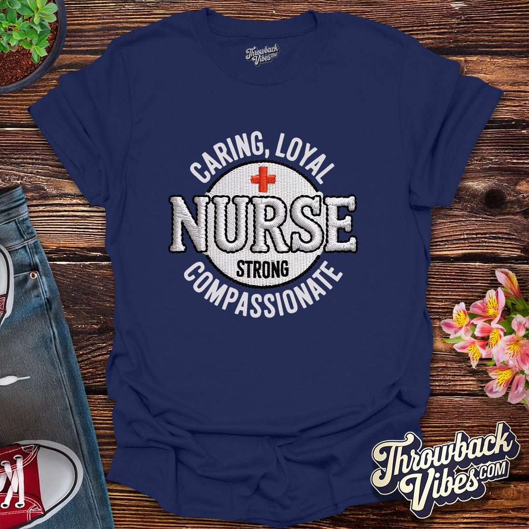 Classic Nurse Badge T-Shirt