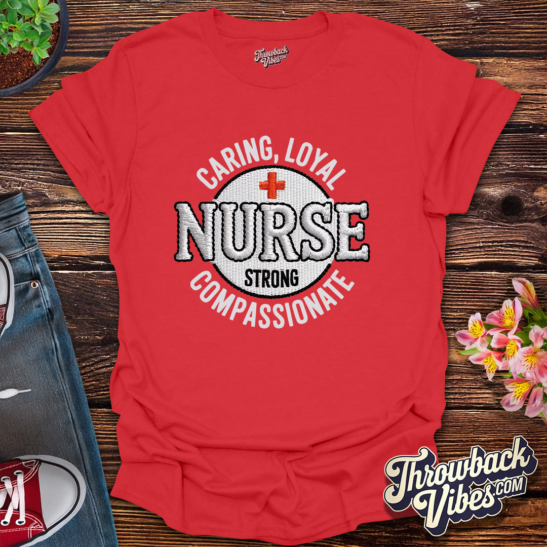 Classic Nurse Badge T-Shirt