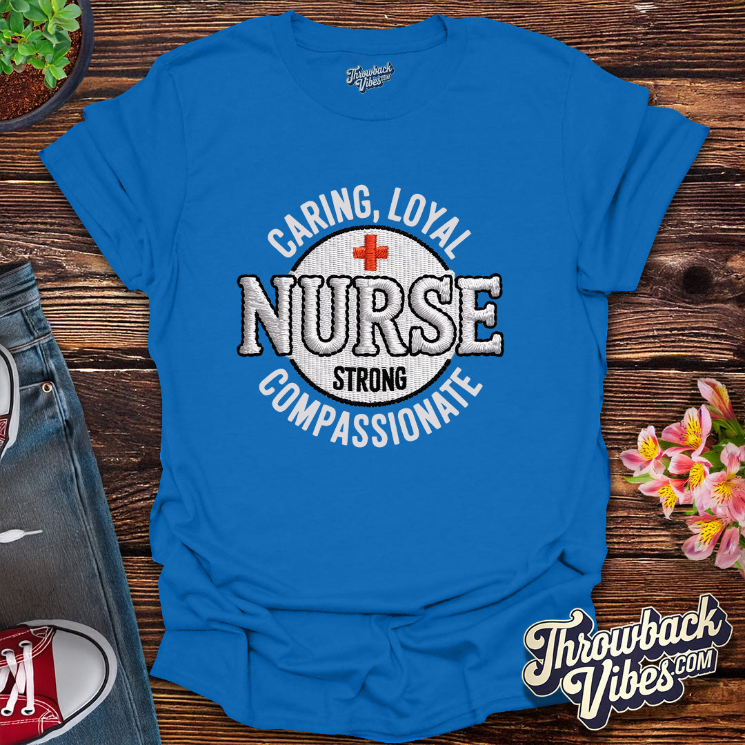 Classic Nurse Badge T-Shirt