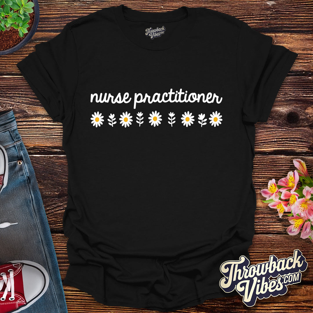 Nurse Practitioner – Vintage Script T-Shirt
