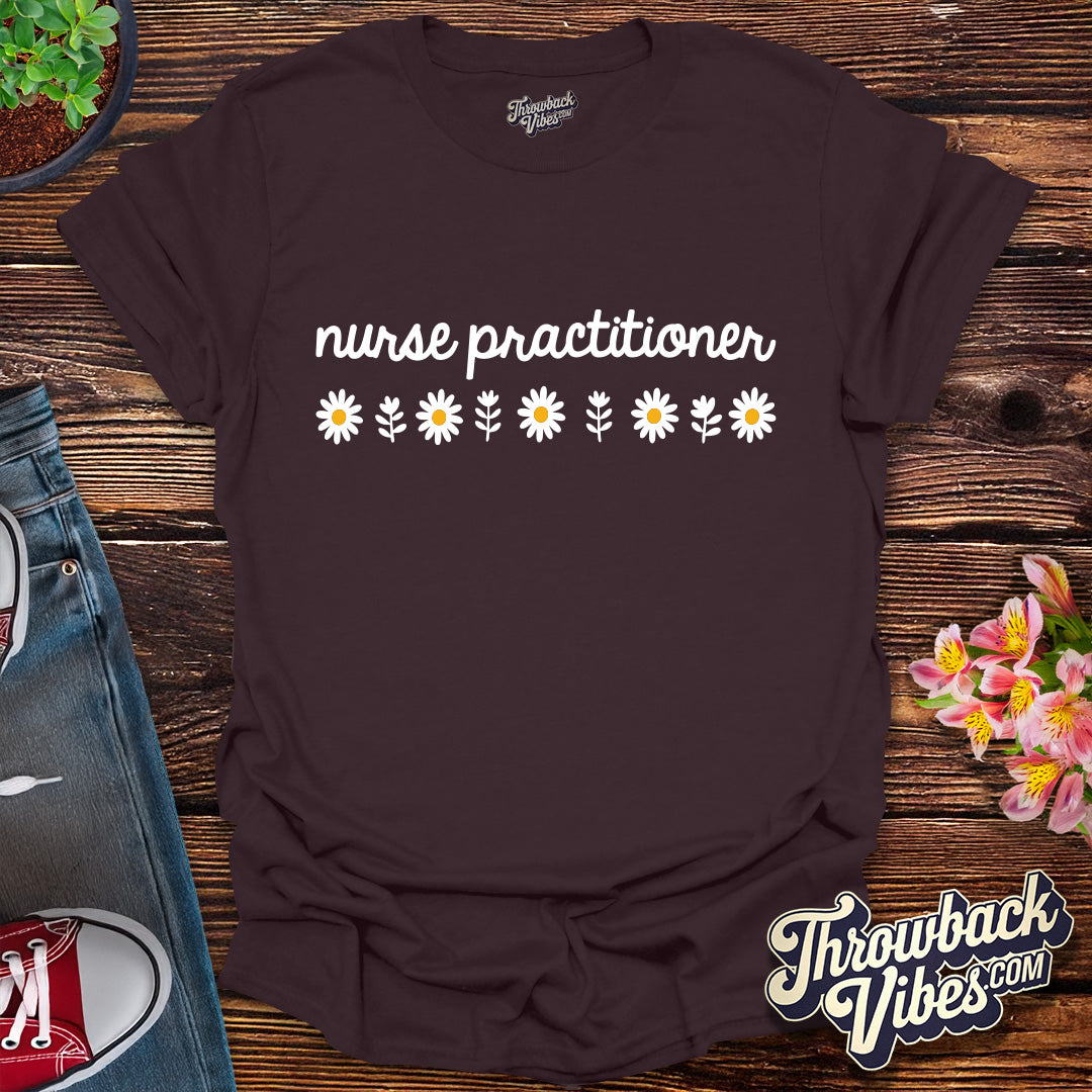 Nurse Practitioner – Vintage Script T-Shirt