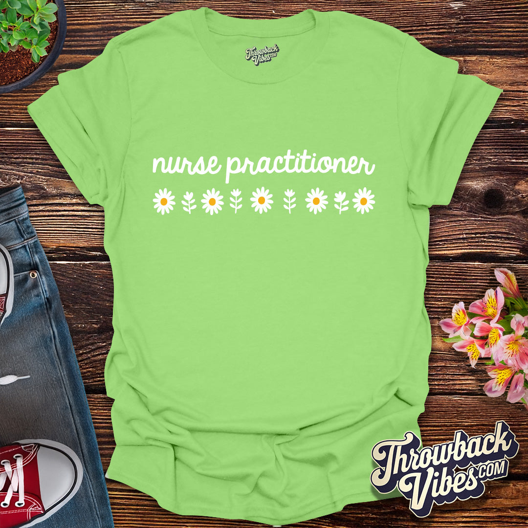 Nurse Practitioner – Vintage Script T-Shirt