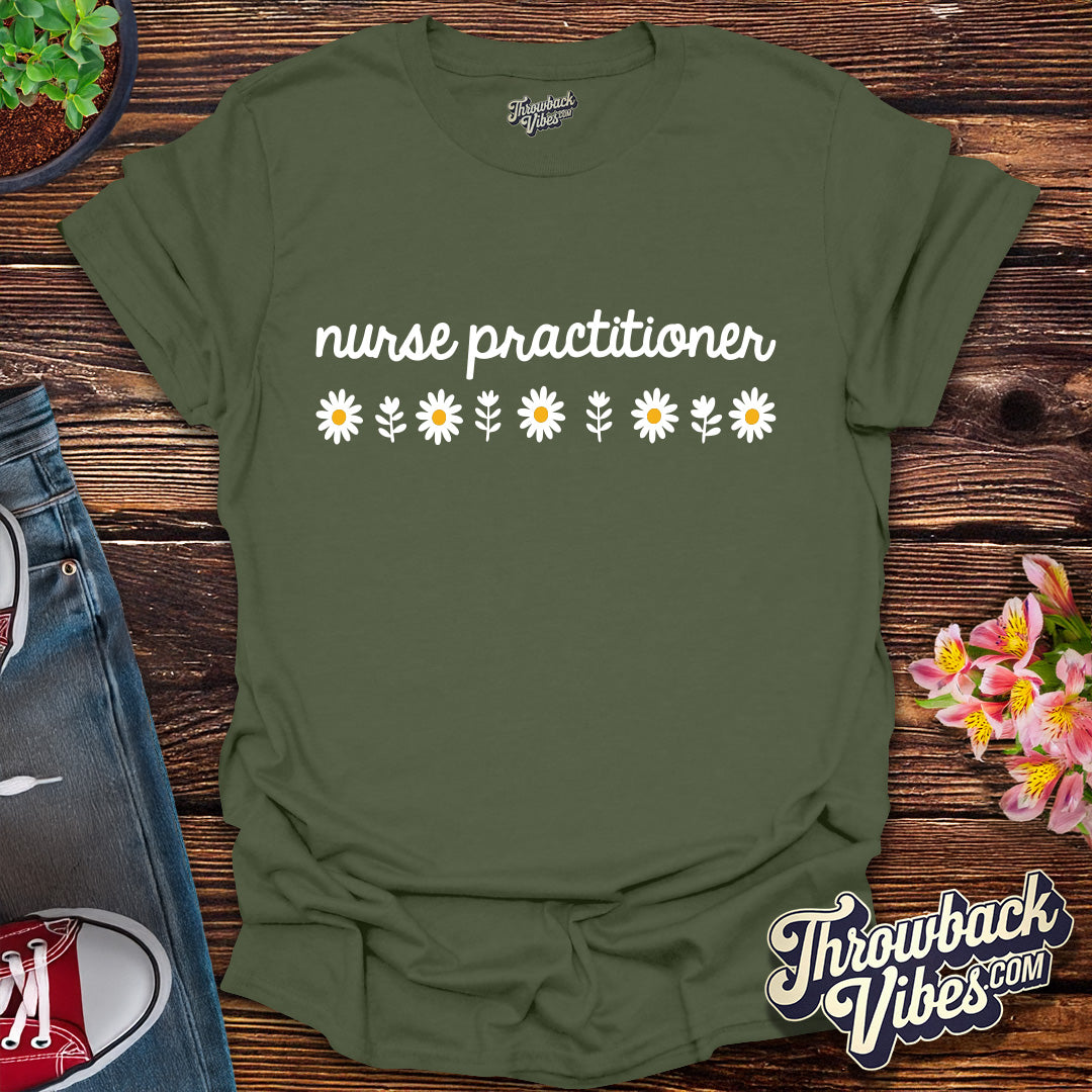 Nurse Practitioner – Vintage Script T-Shirt