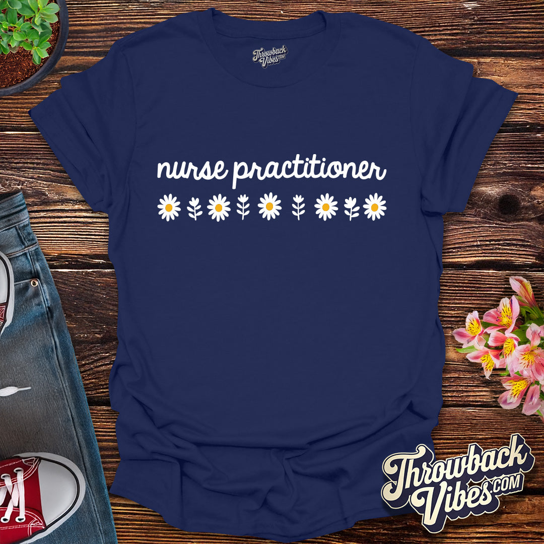 Nurse Practitioner – Vintage Script T-Shirt