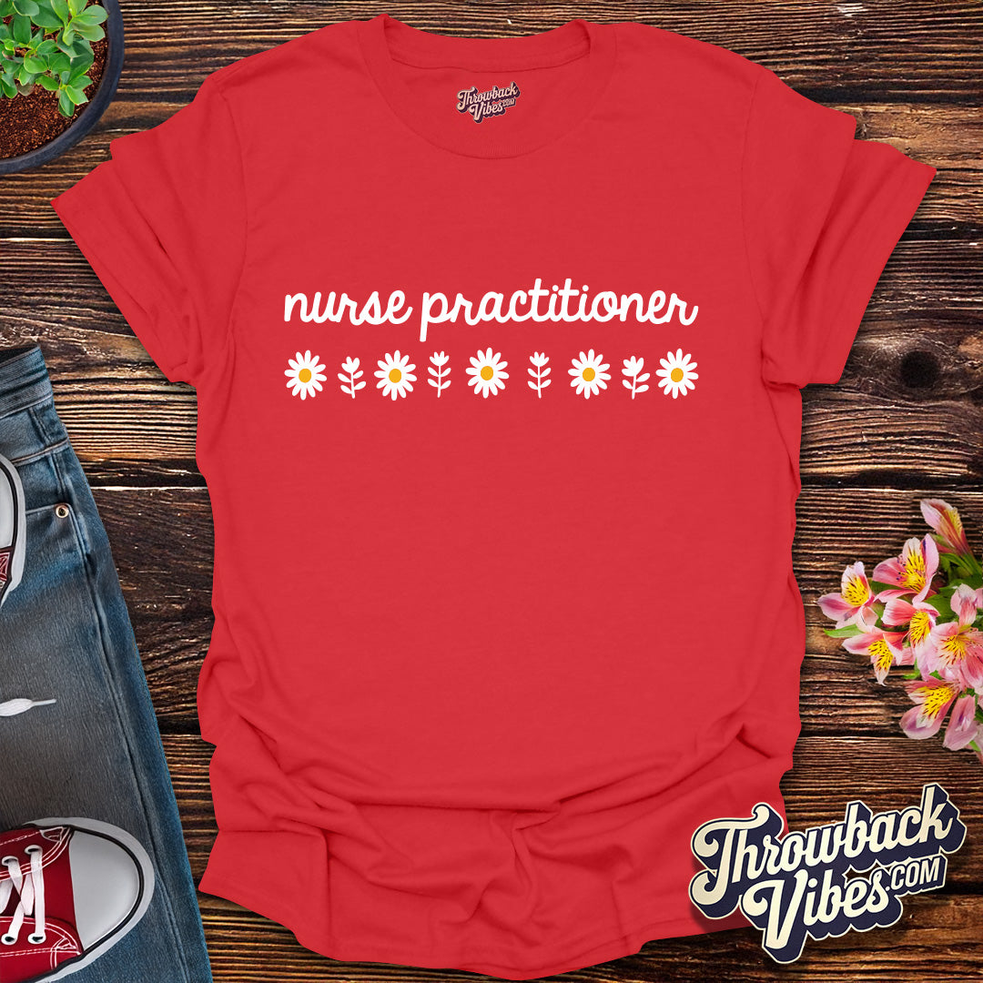Nurse Practitioner – Vintage Script T-Shirt