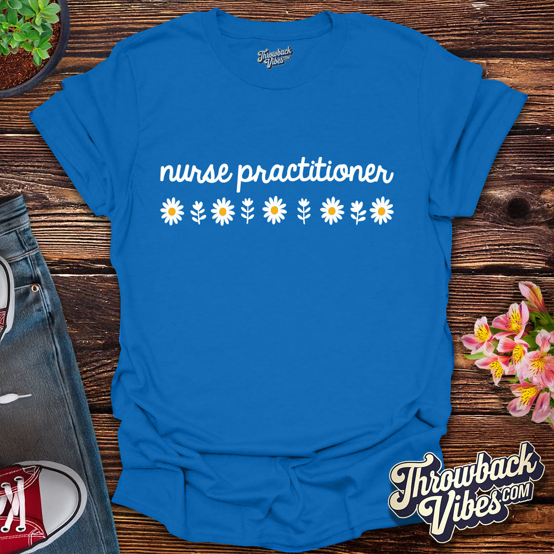 Nurse Practitioner – Vintage Script T-Shirt