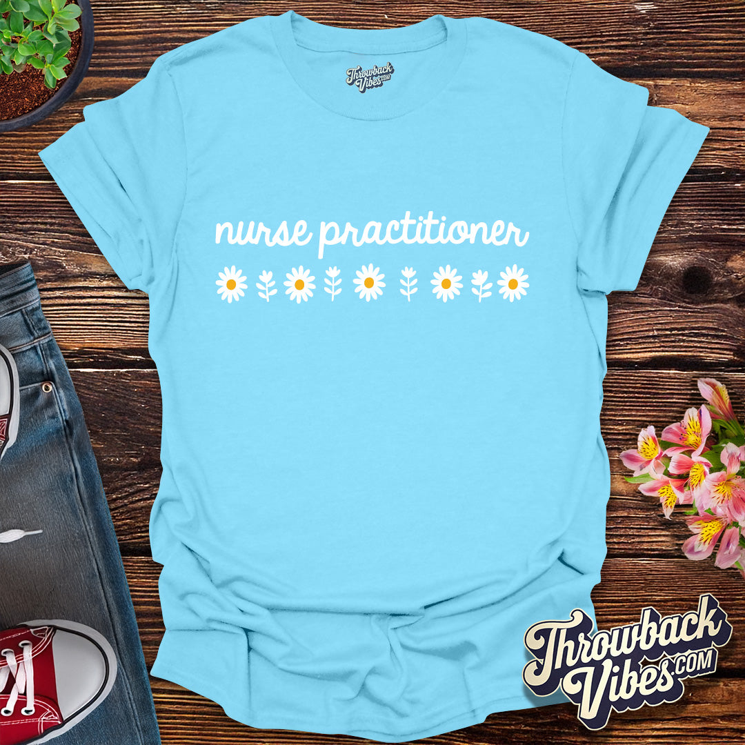 Nurse Practitioner – Vintage Script T-Shirt