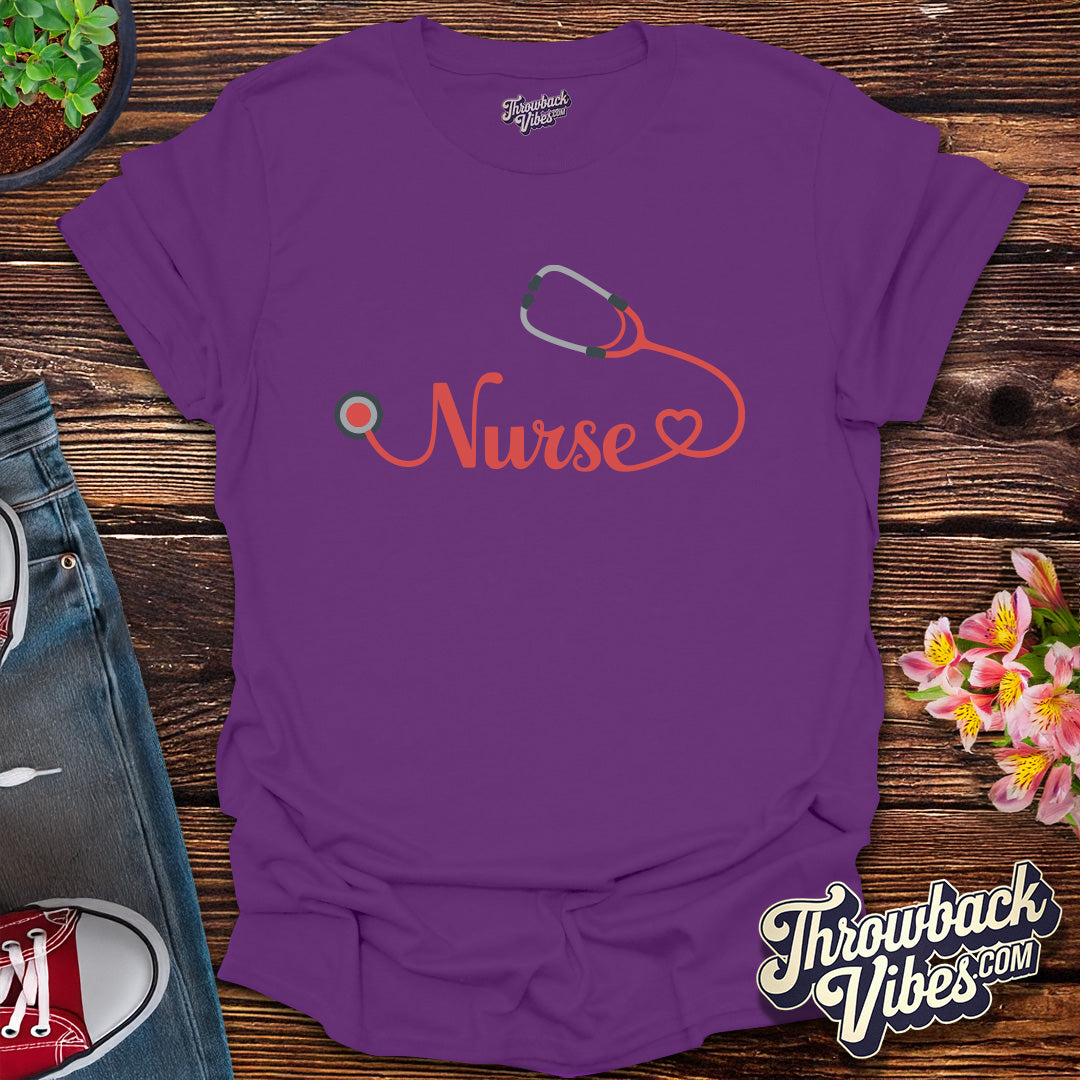 Stethoscope Nurse T-Shirt
