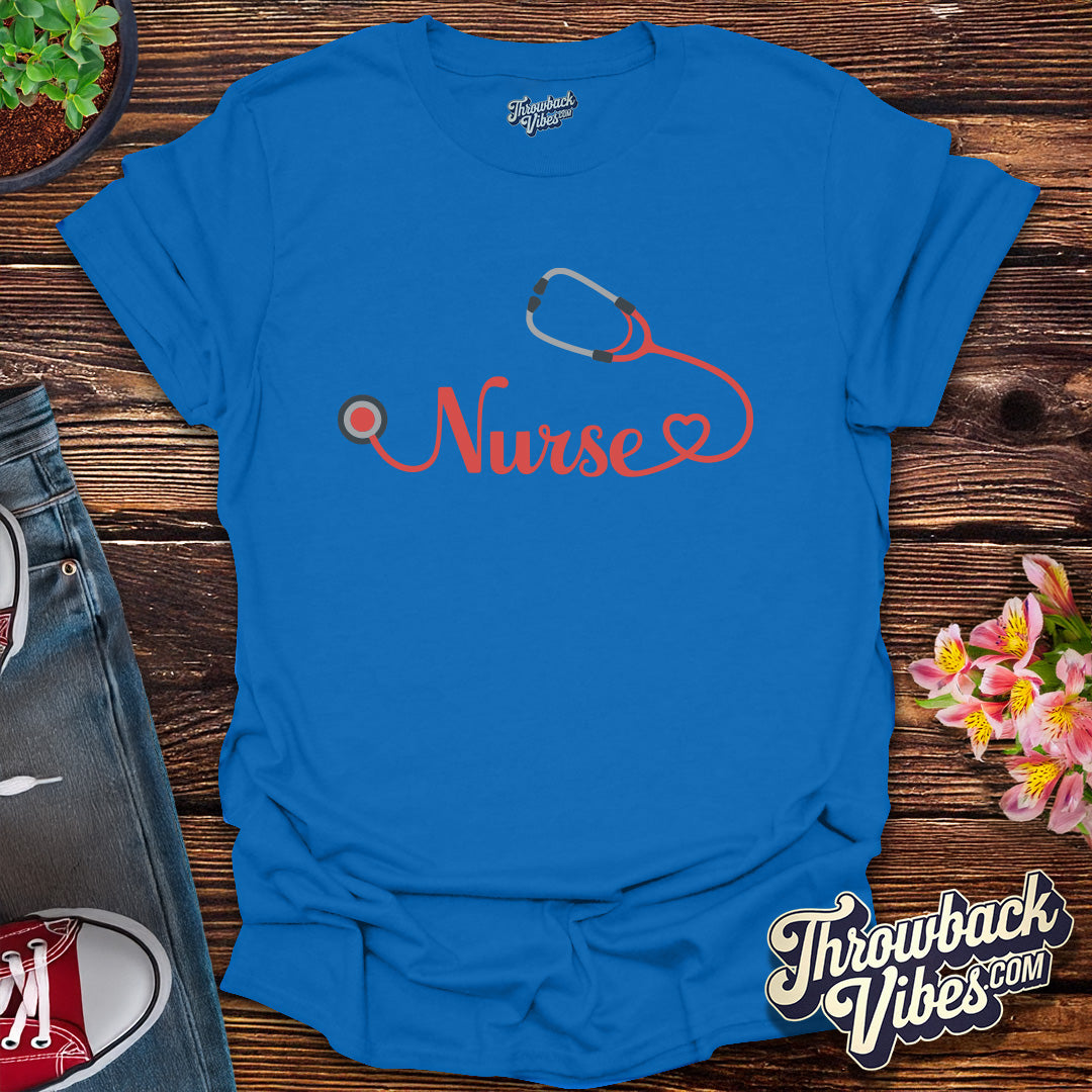 Stethoscope Nurse T-Shirt