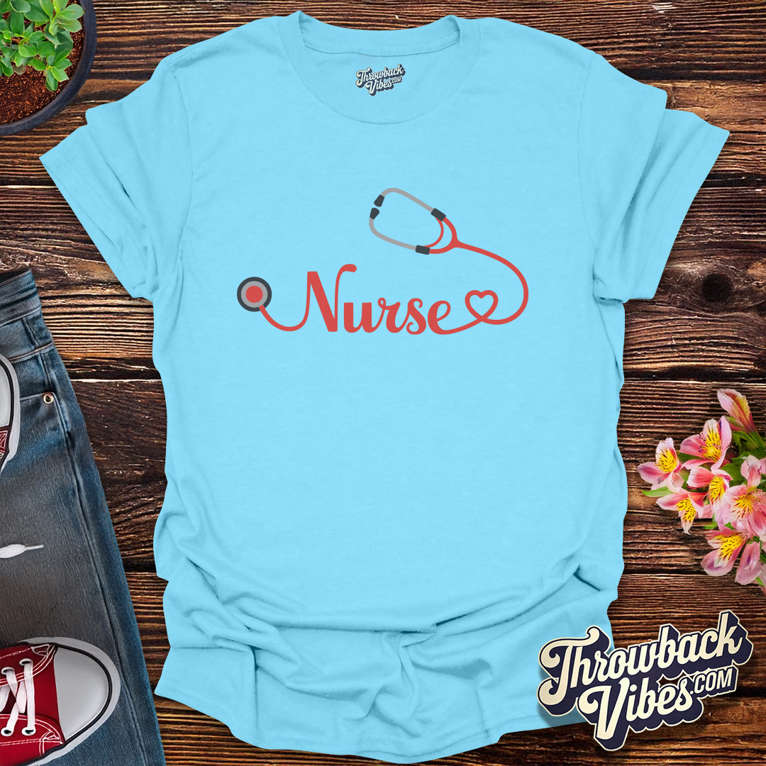 Stethoscope Nurse T-Shirt