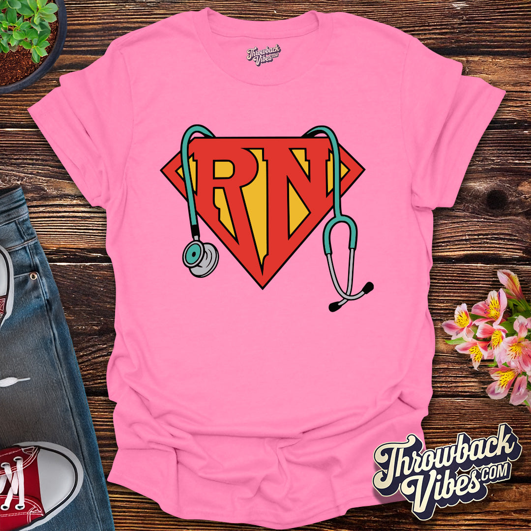 Super Nurse RN T-Shirt