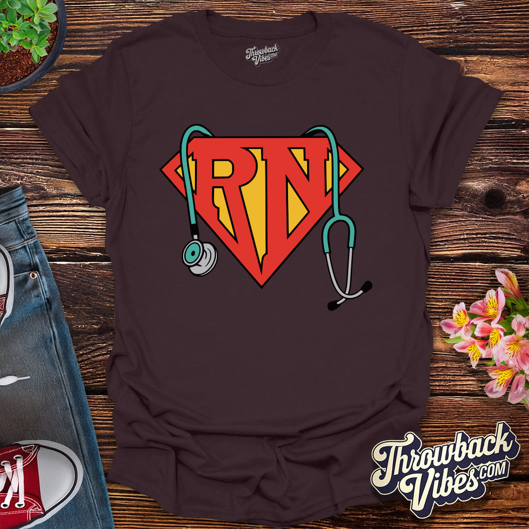 Super Nurse RN T-Shirt