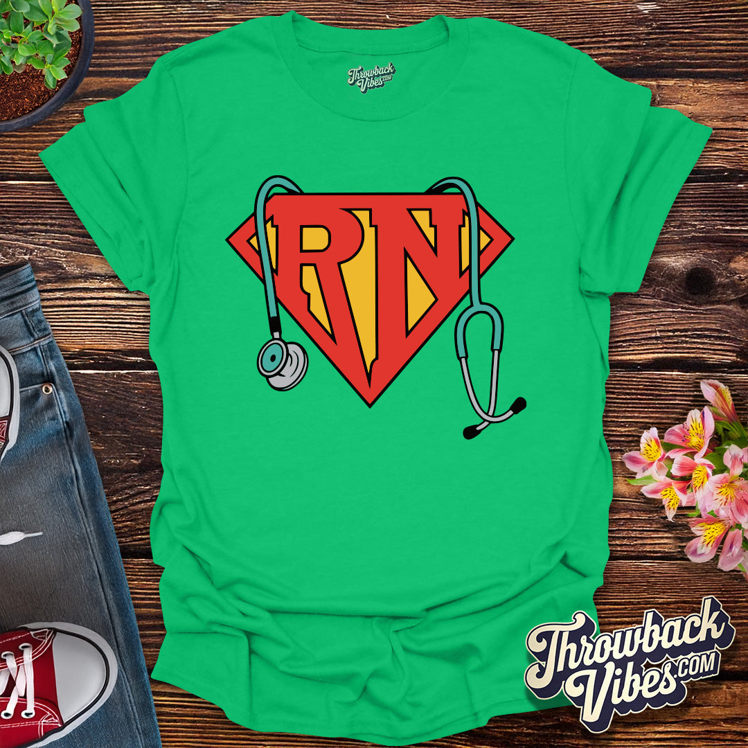 Super Nurse RN T-Shirt