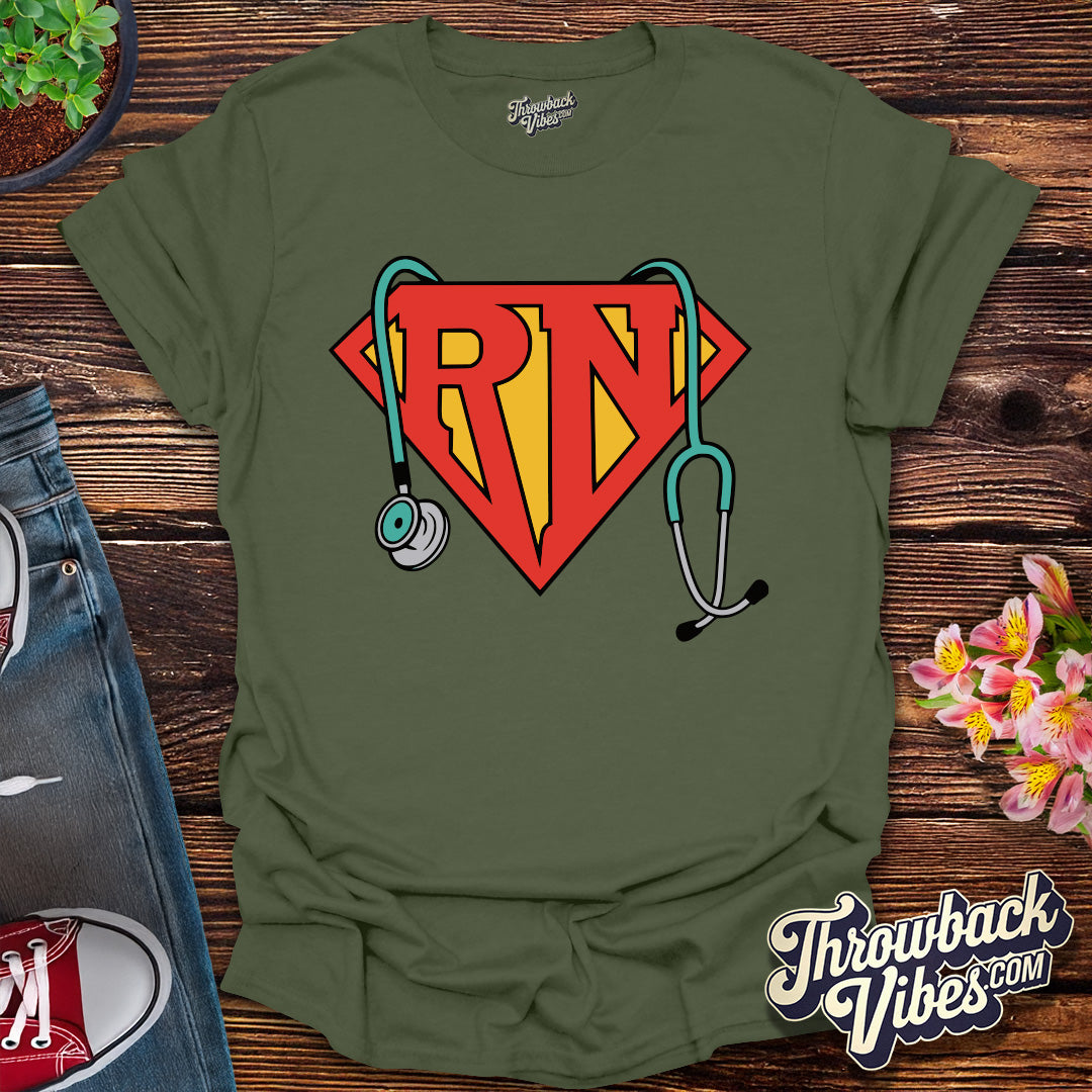 Super Nurse RN T-Shirt