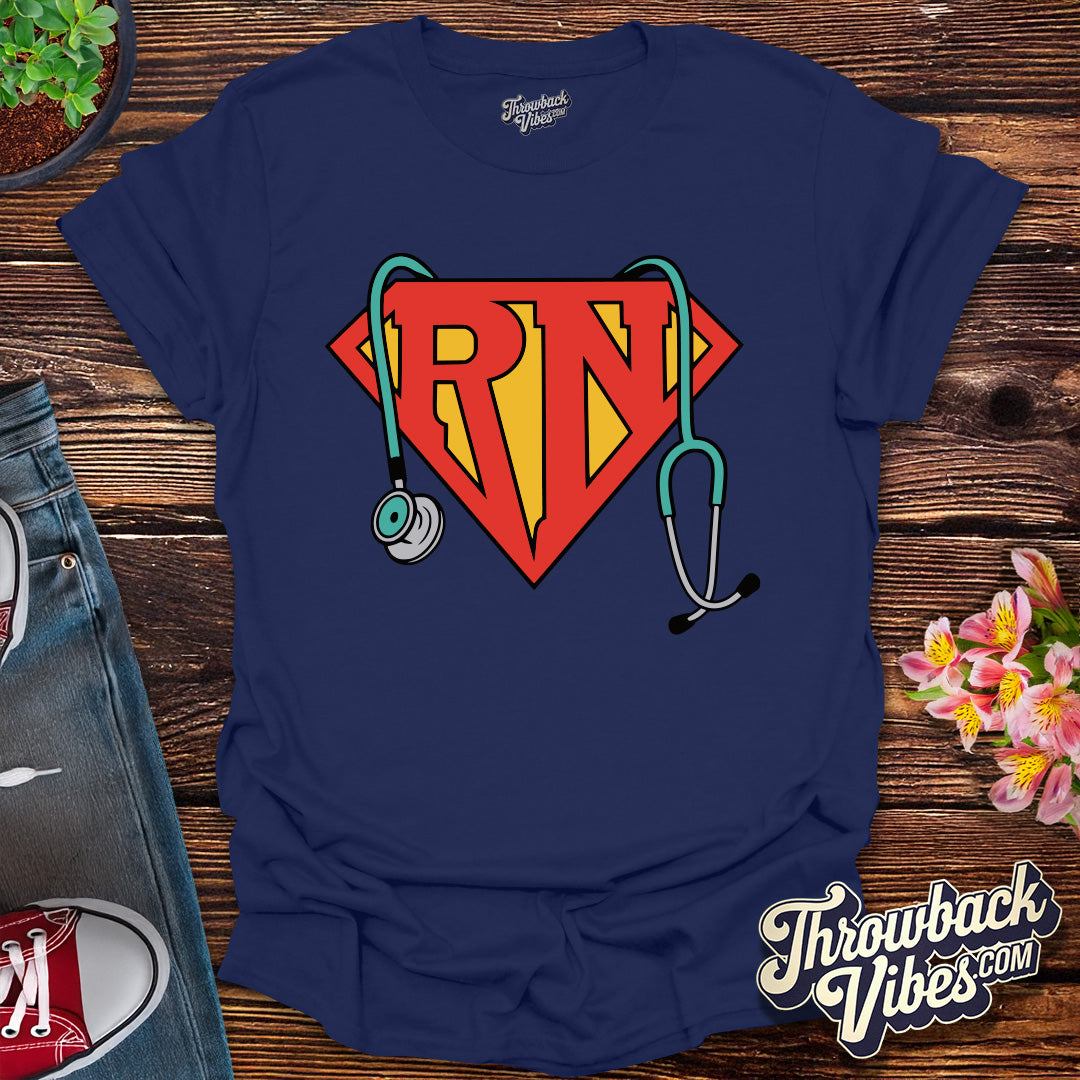 Super Nurse RN T-Shirt