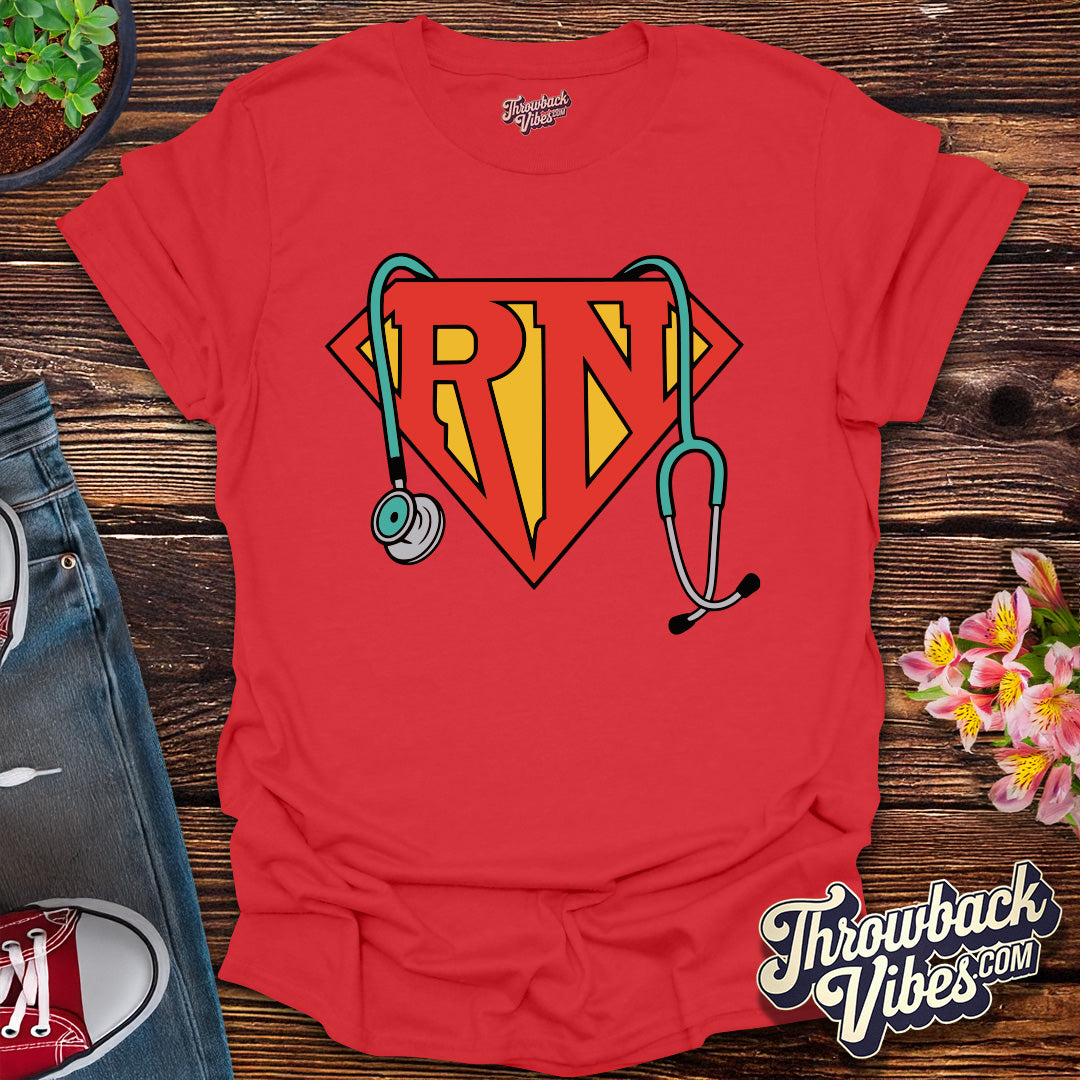 Super Nurse RN T-Shirt