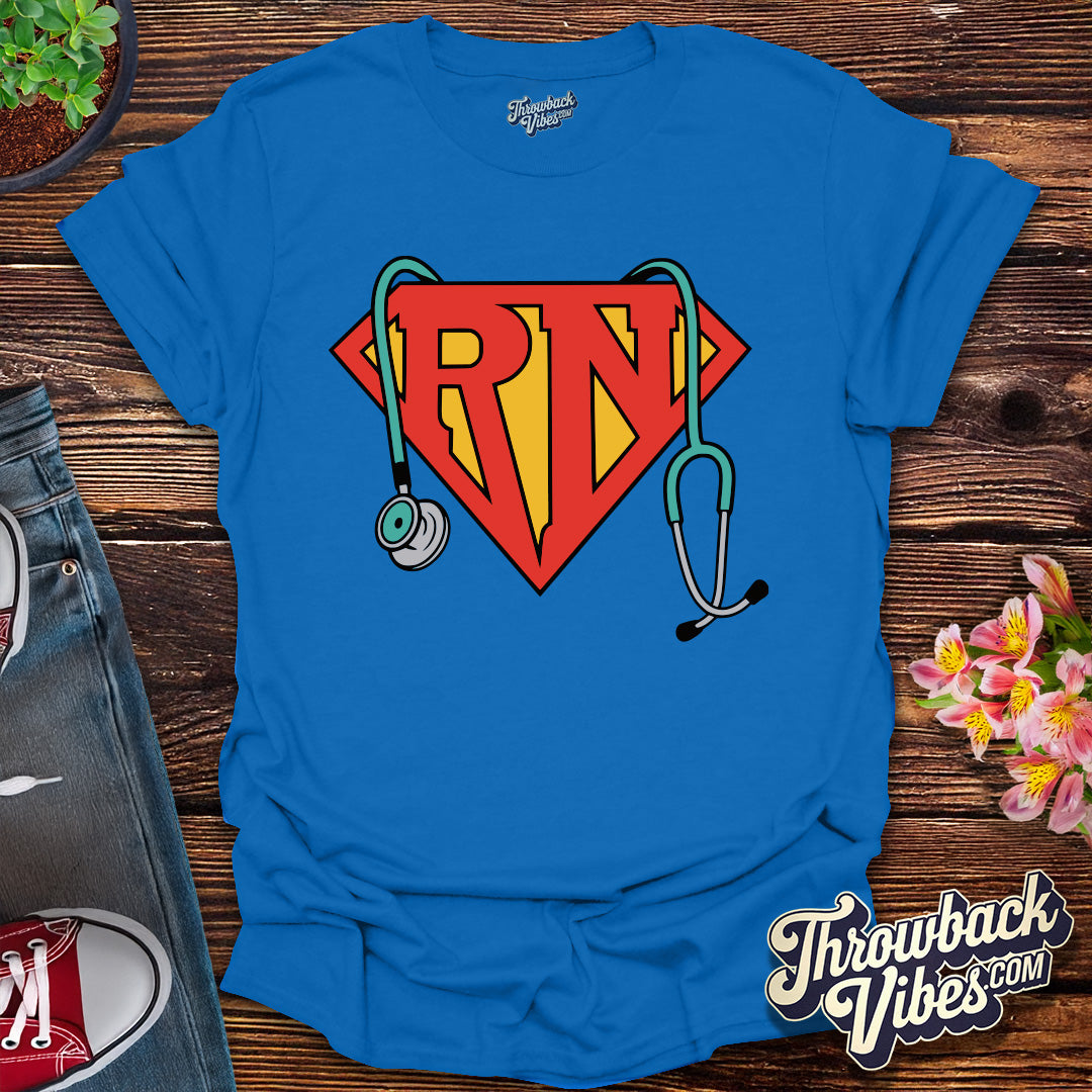 Super Nurse RN T-Shirt