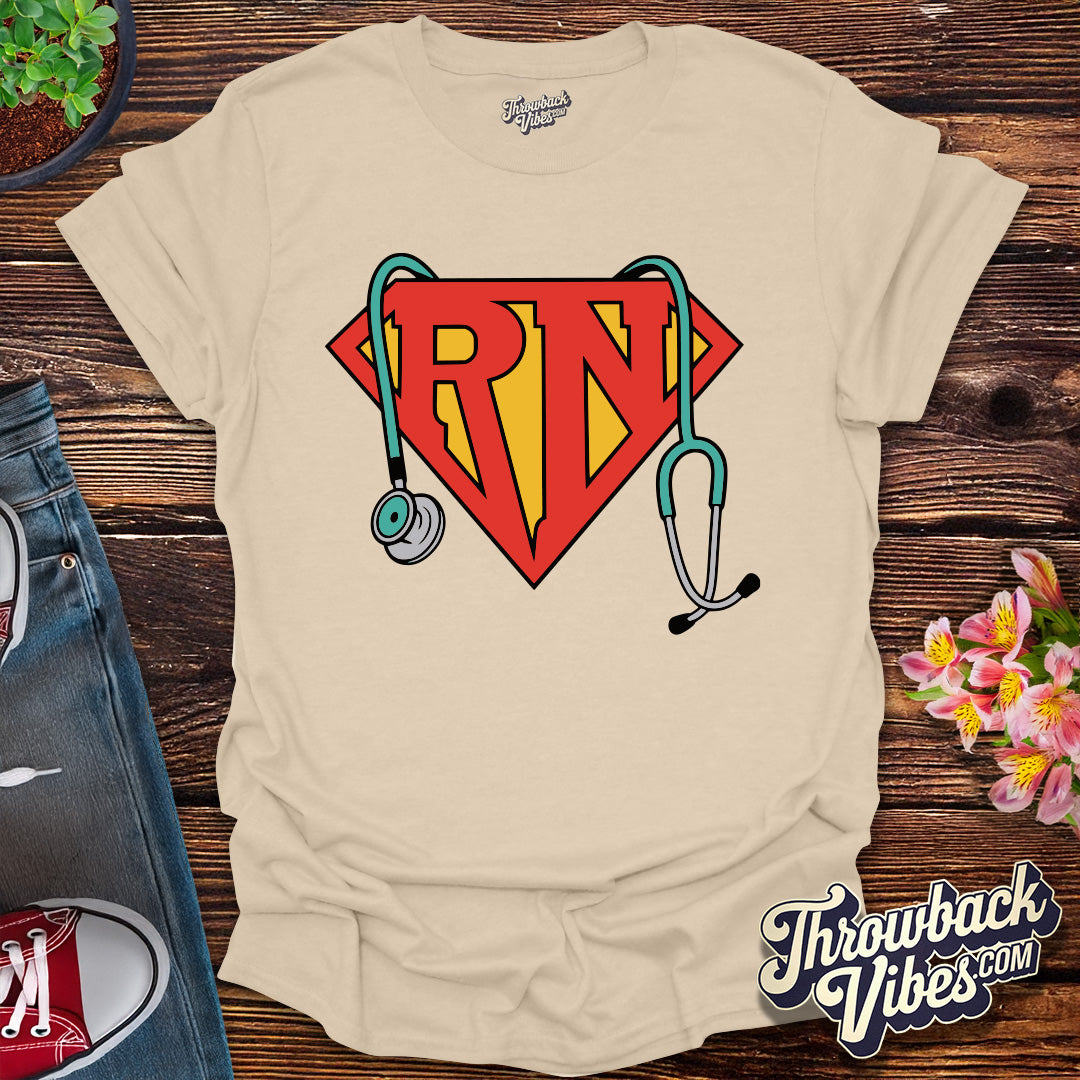 Super Nurse RN T-Shirt