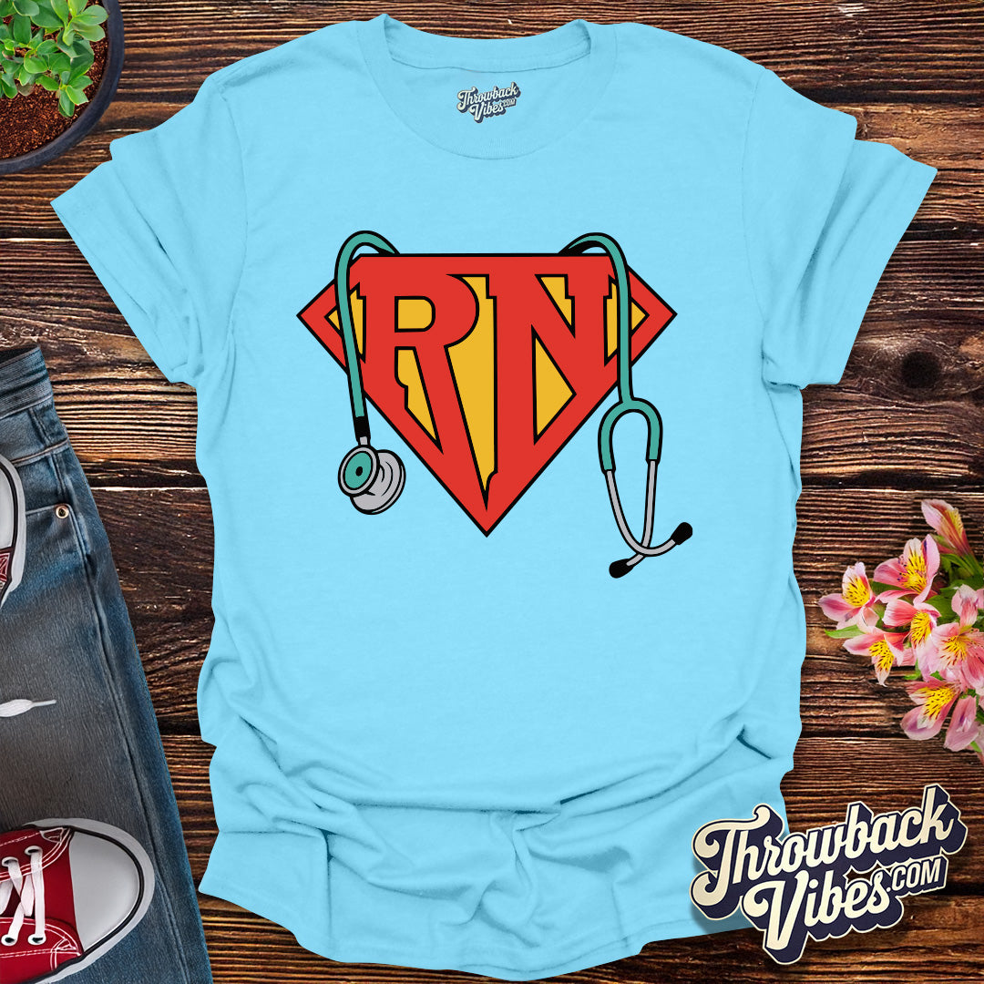 Super Nurse RN T-Shirt