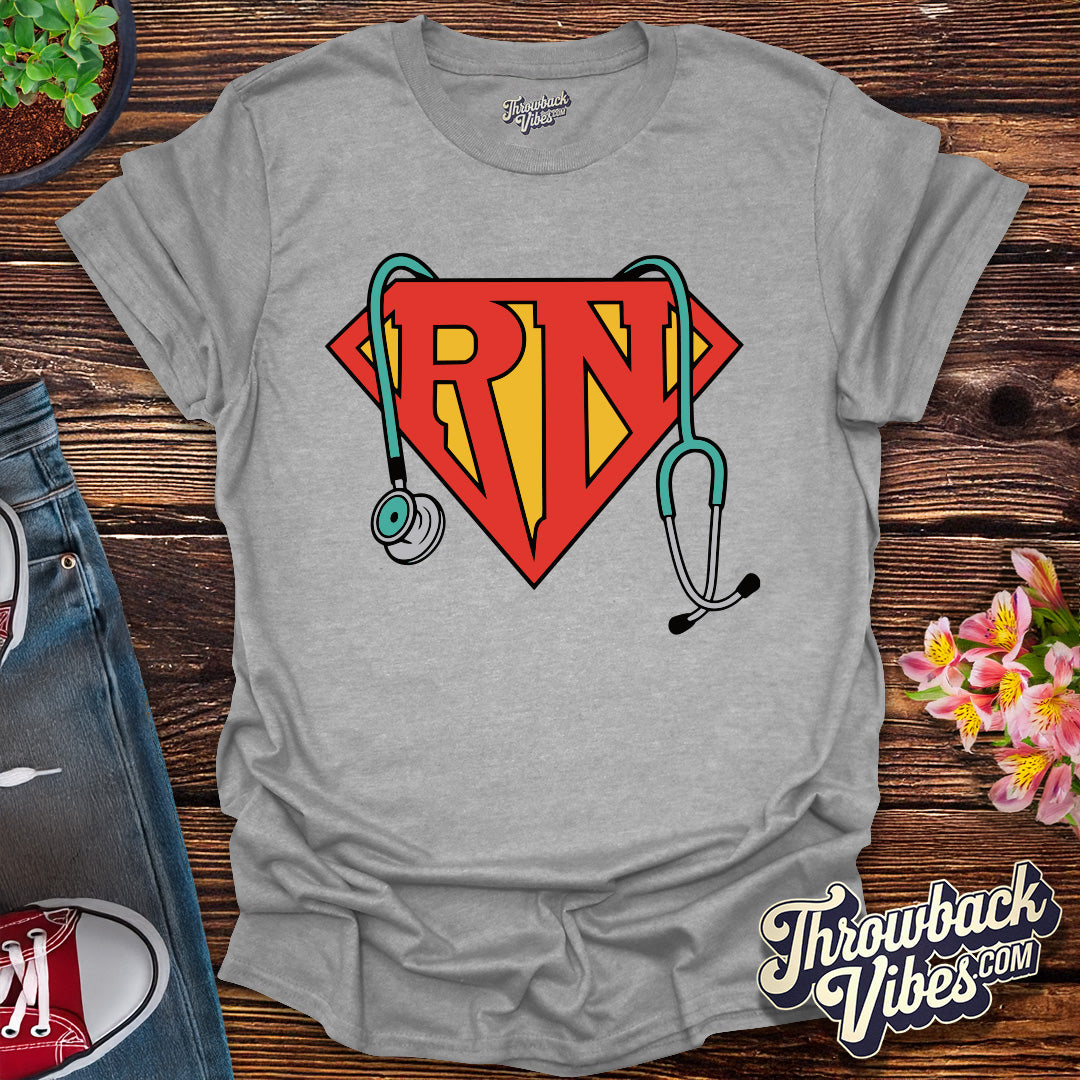 Super Nurse RN T-Shirt