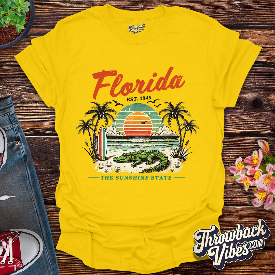 Florida Alligator Coast T-Shirt