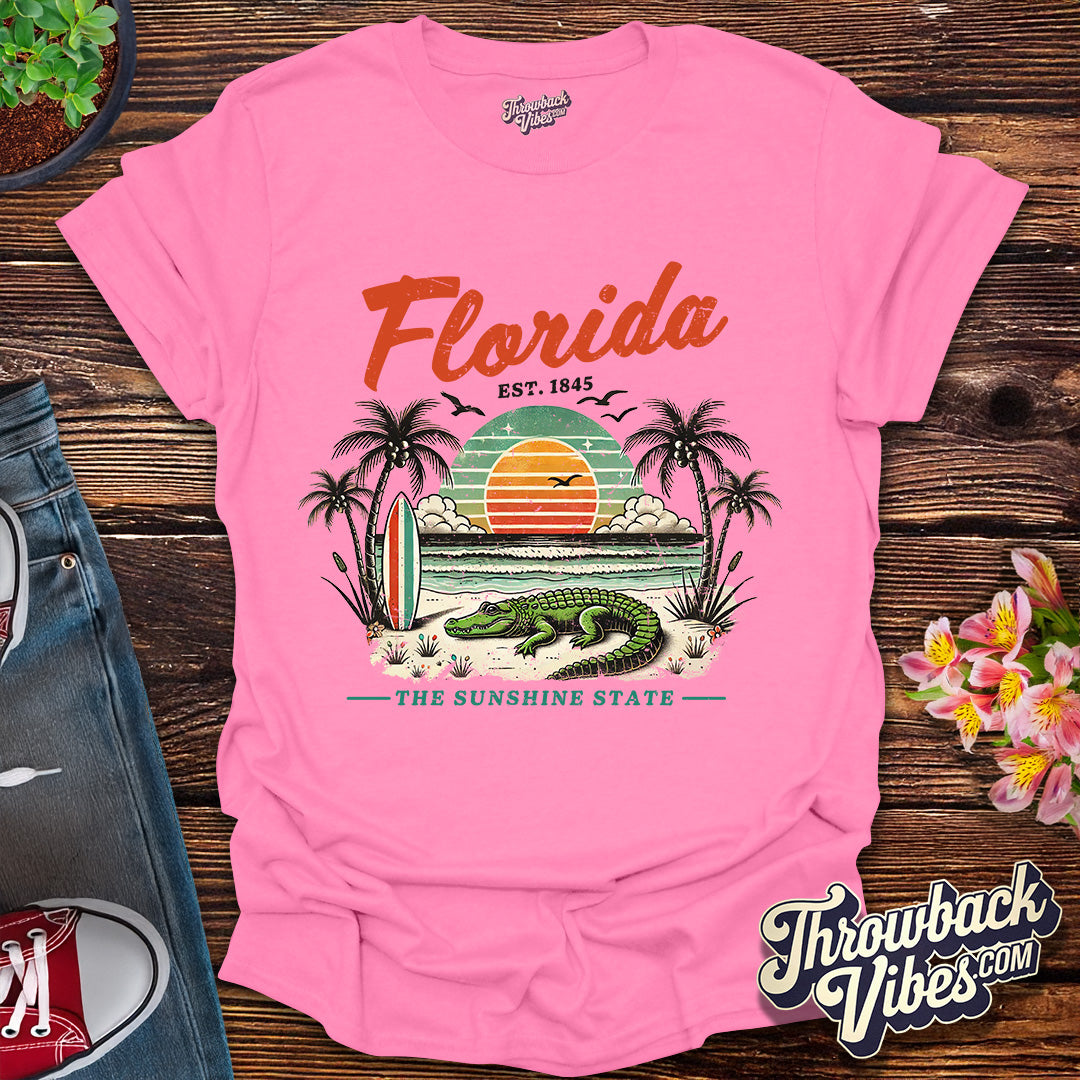 Florida Alligator Coast T-Shirt