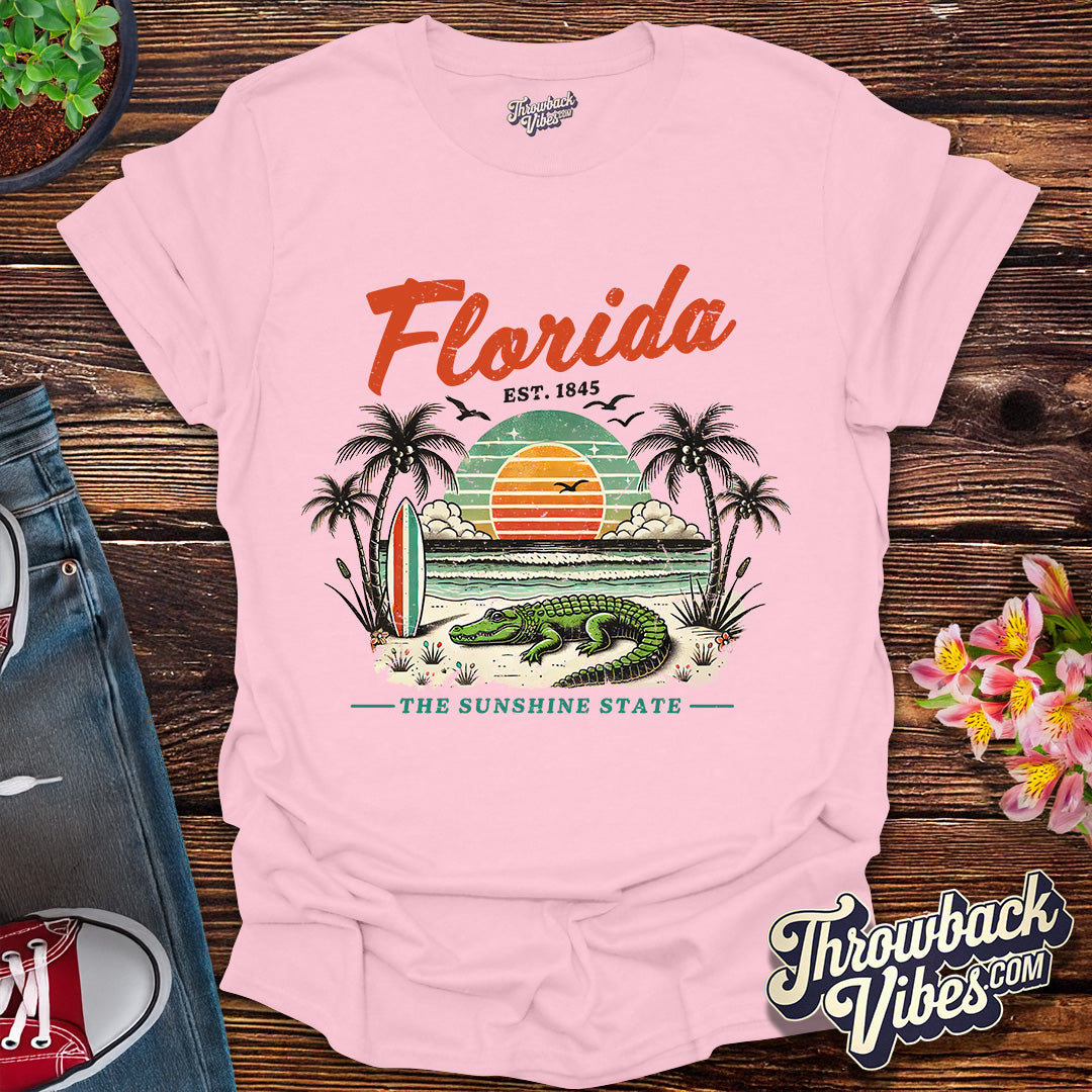 Florida Alligator Coast T-Shirt