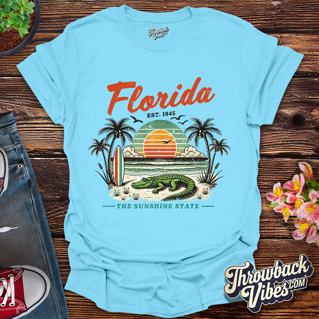 Florida Alligator Coast T-Shirt
