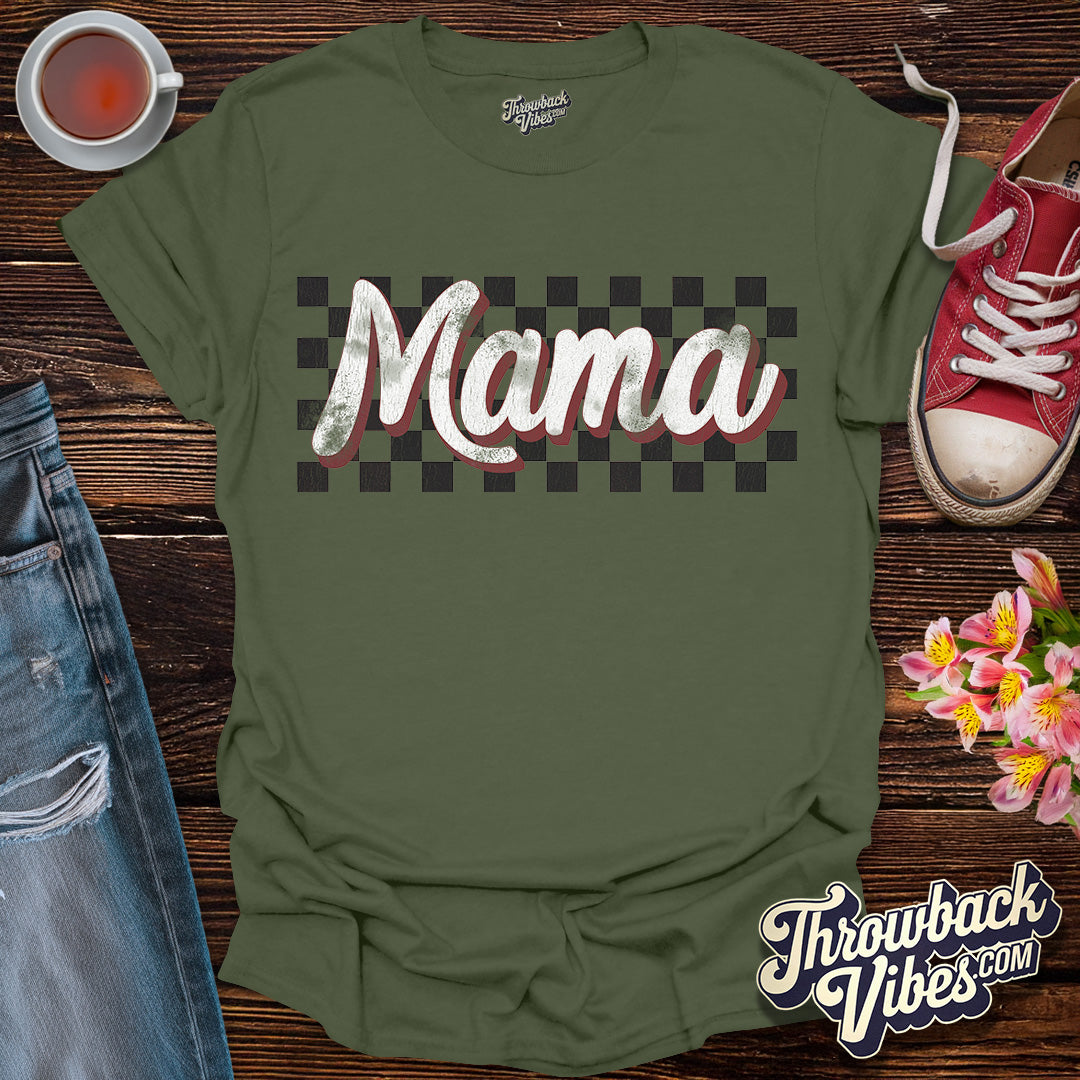 Mama Retro T-Shirt - Throwbackvibes