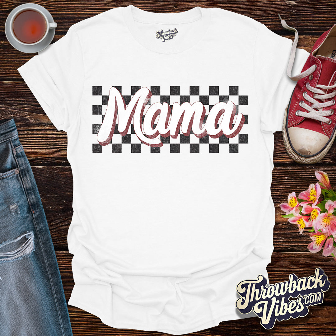 Mama Retro T-Shirt - Throwbackvibes