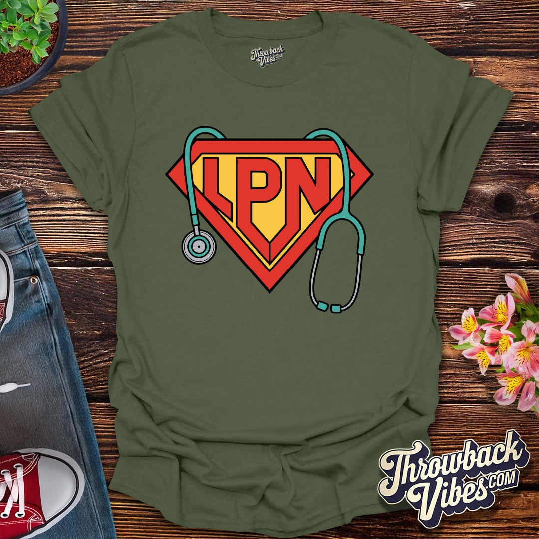 Super Nurse LPN T-Shirt