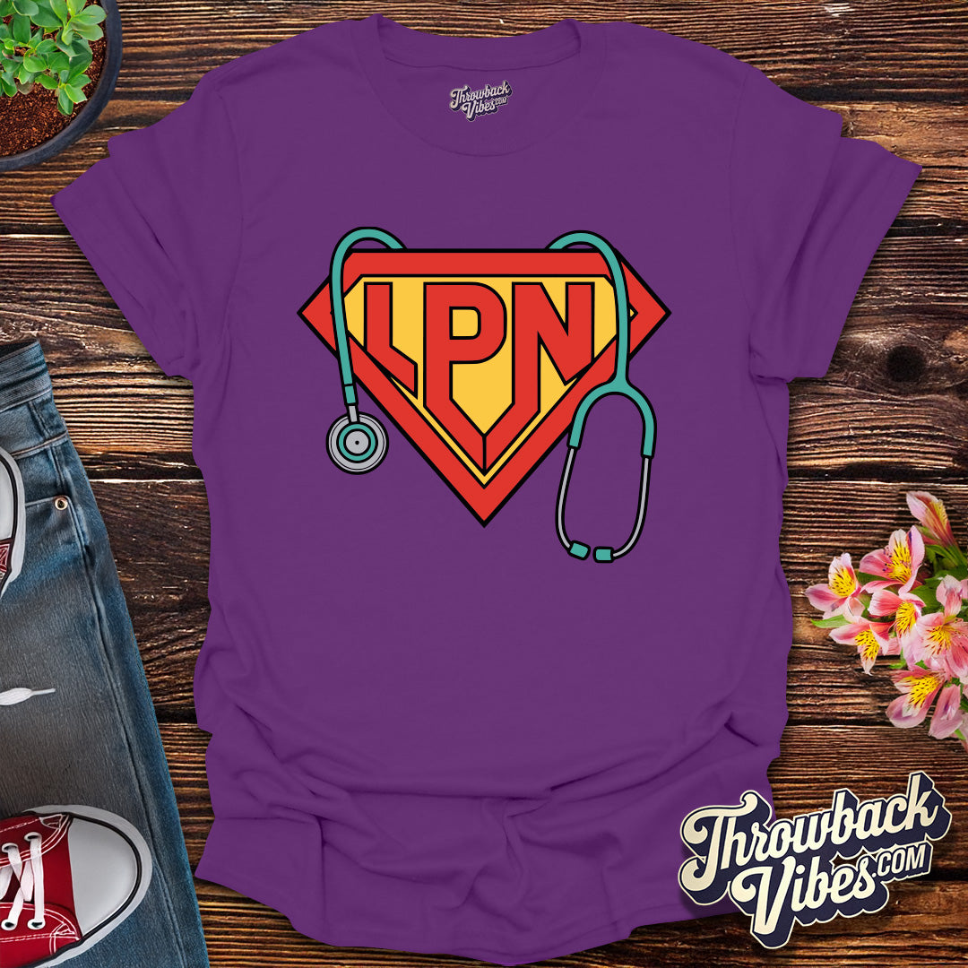 Super Nurse LPN T-Shirt
