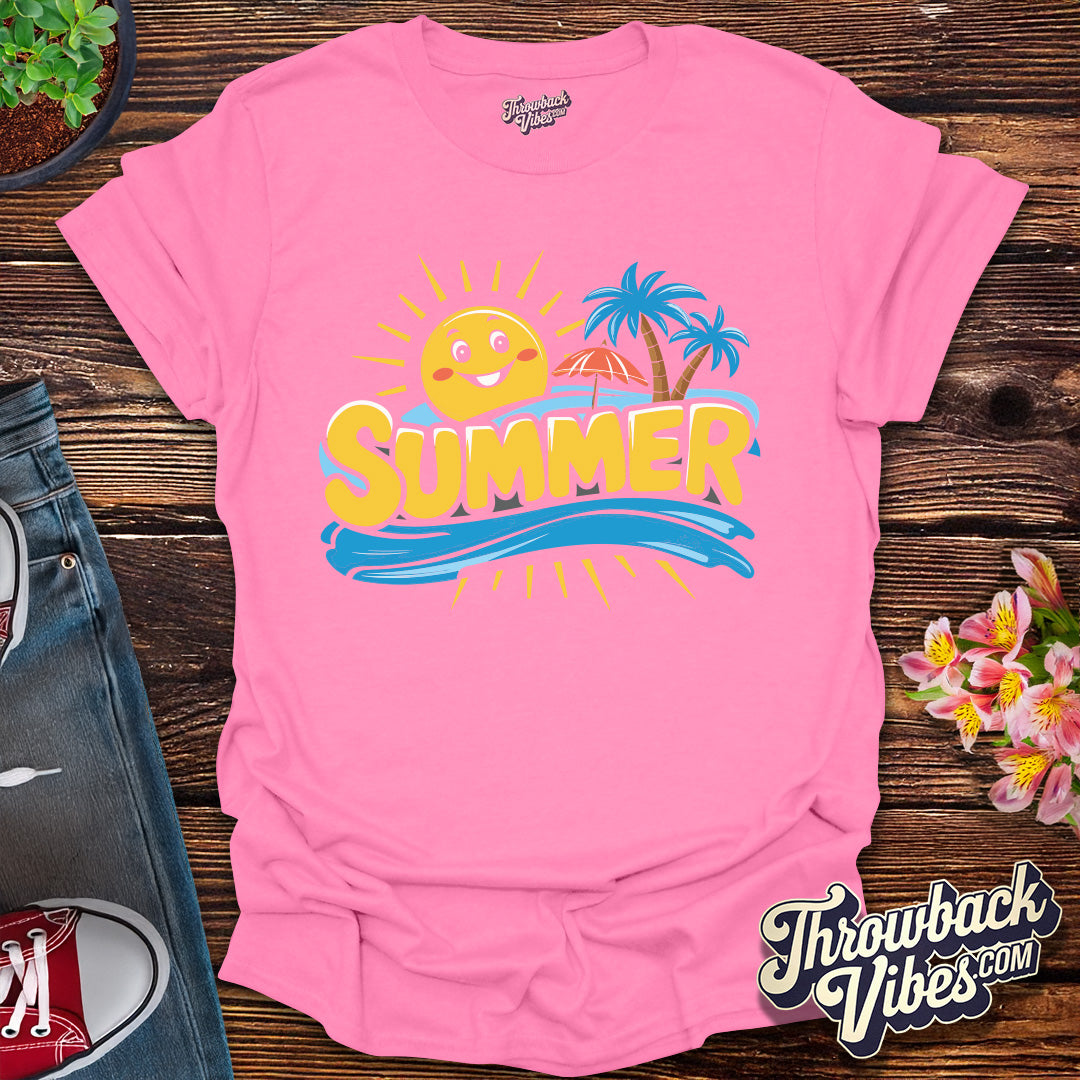 Summer Smiley T-Shirt