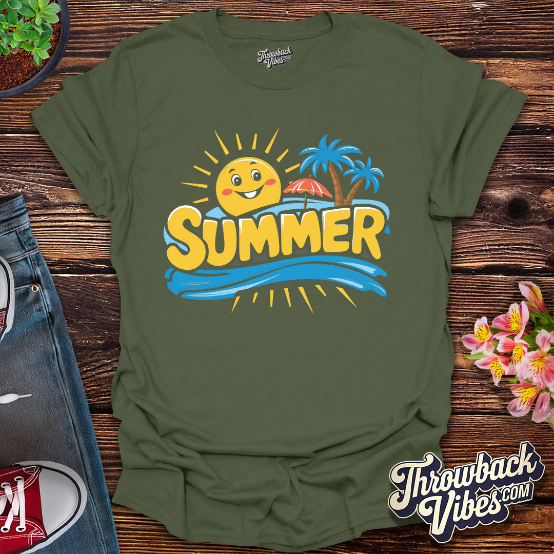 Summer Smiley T-Shirt