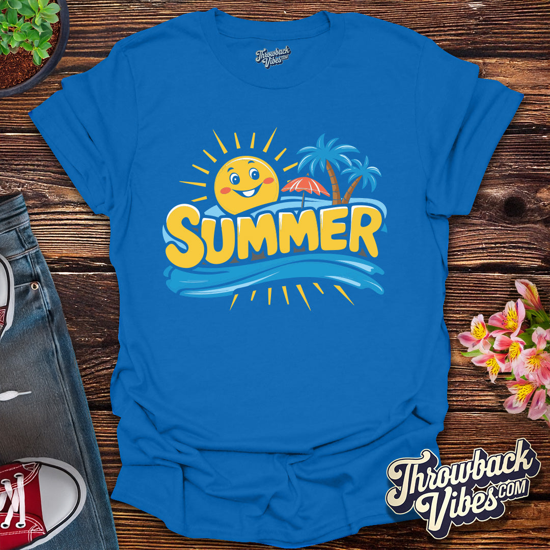 Summer Smiley T-Shirt