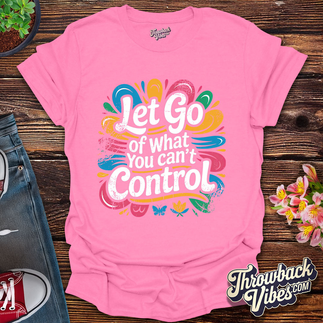 Let Go Distressed T-Shirt
