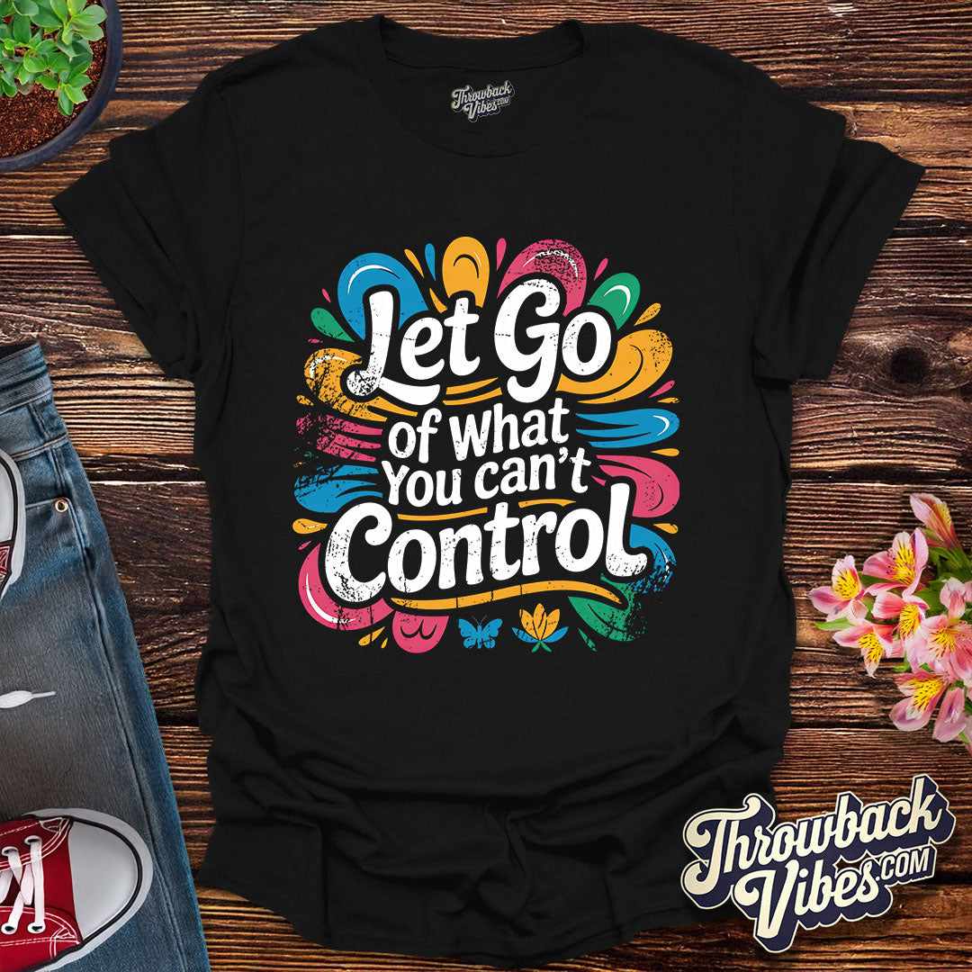 Let Go Distressed T-Shirt