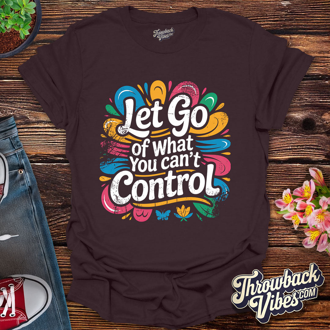 Let Go Distressed T-Shirt