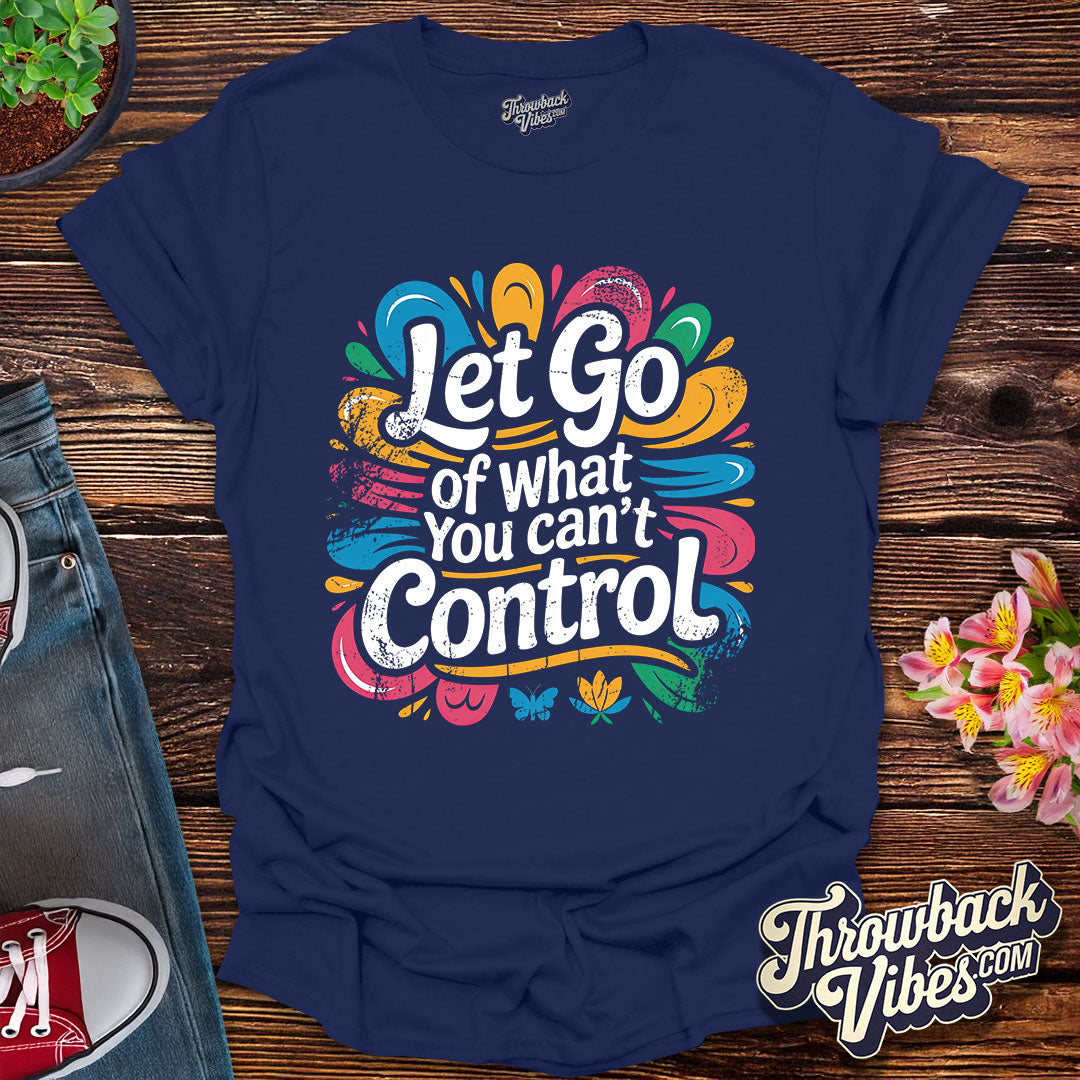 Let Go Distressed T-Shirt