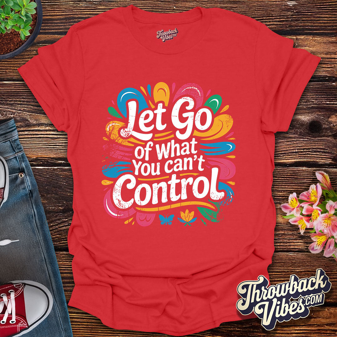 Let Go Distressed T-Shirt